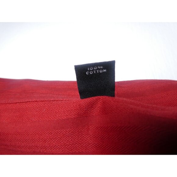 Sean John Men's Red Long Sleeve Dress Shirt Size 18 34/35‎ - Picture 9 of 9